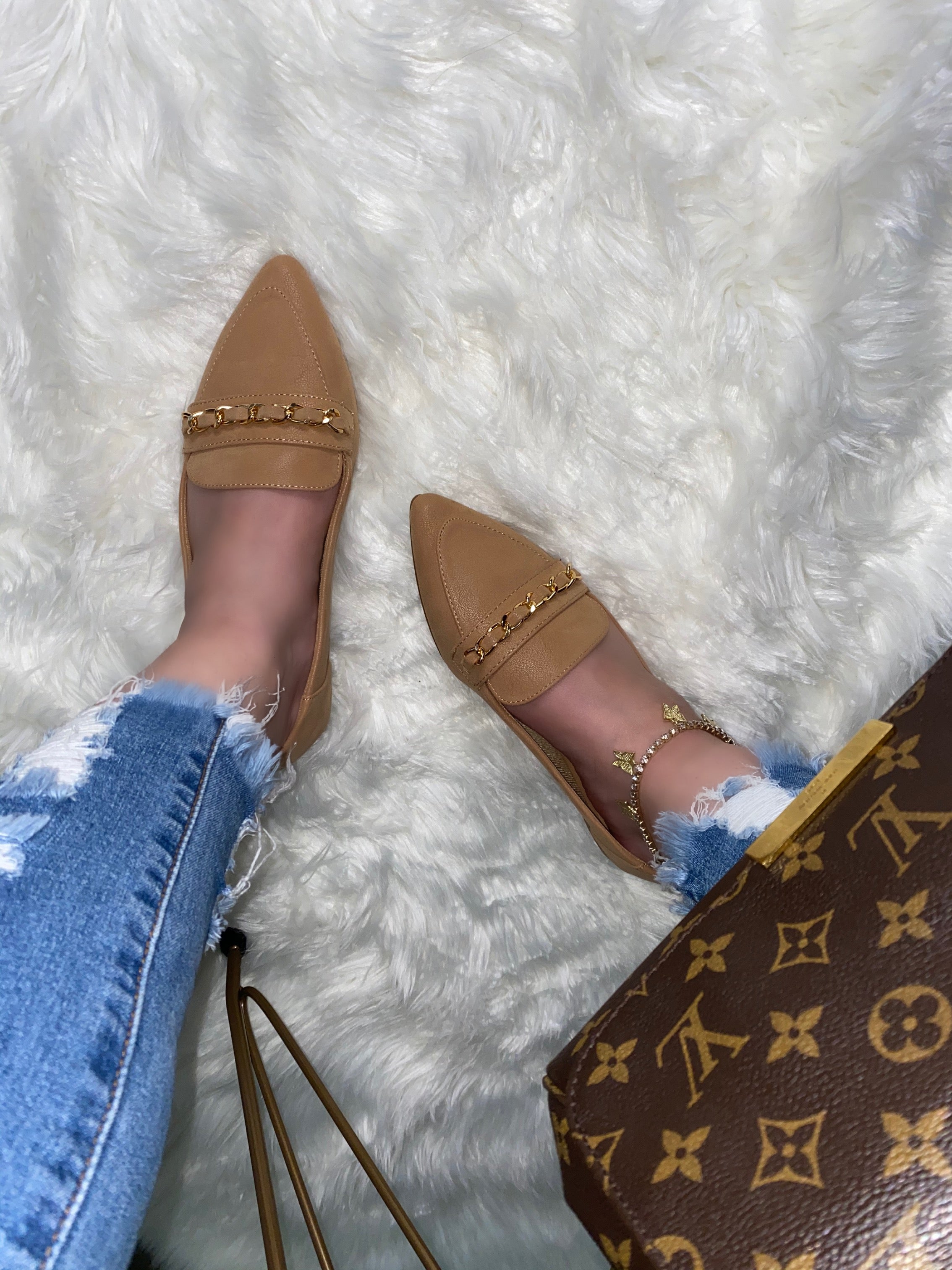 IMG_4400 Brianna Flats - Camel - Image 1