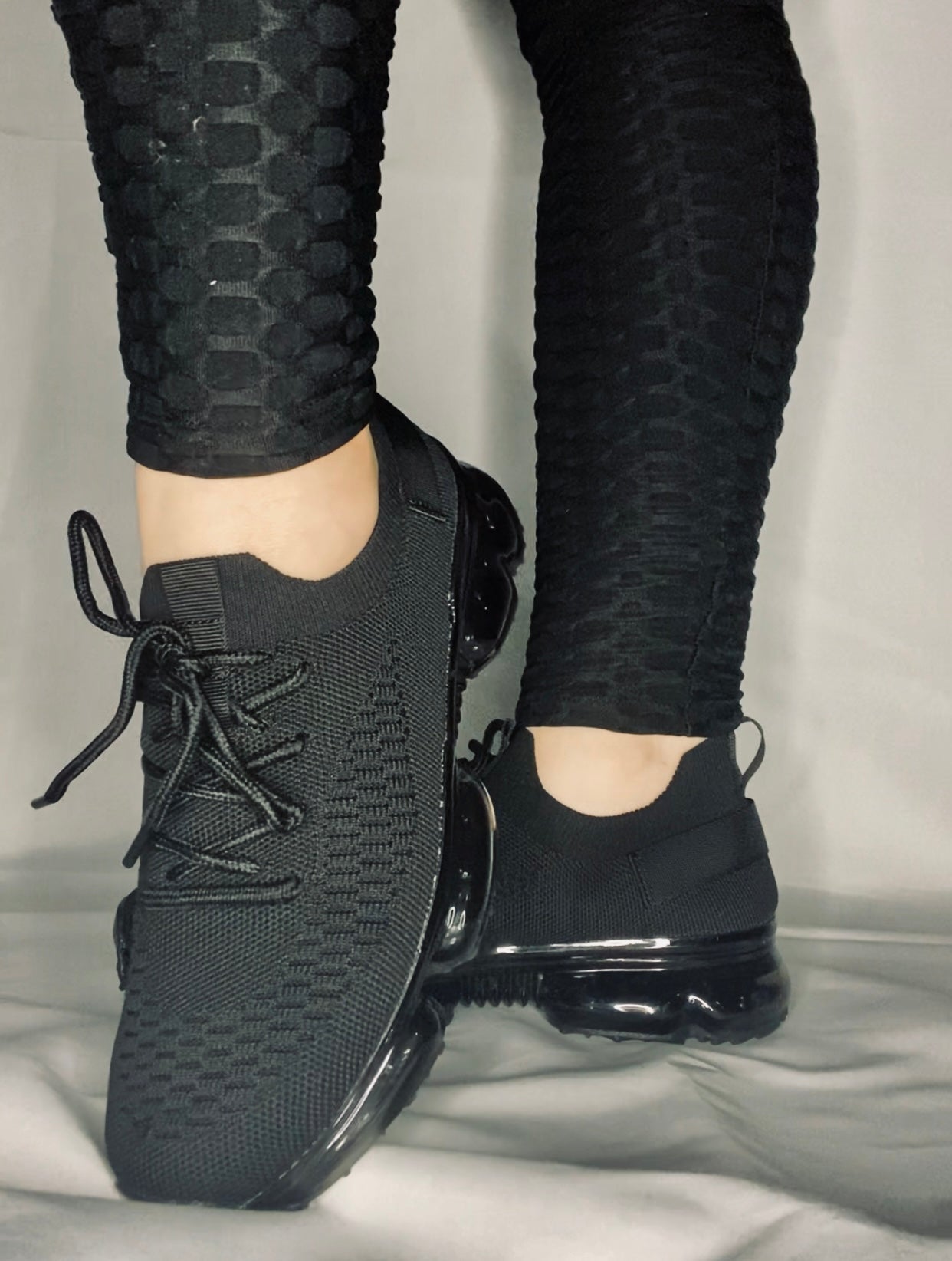 IMG_5422 Joanna Sneaker - Black - Image 1