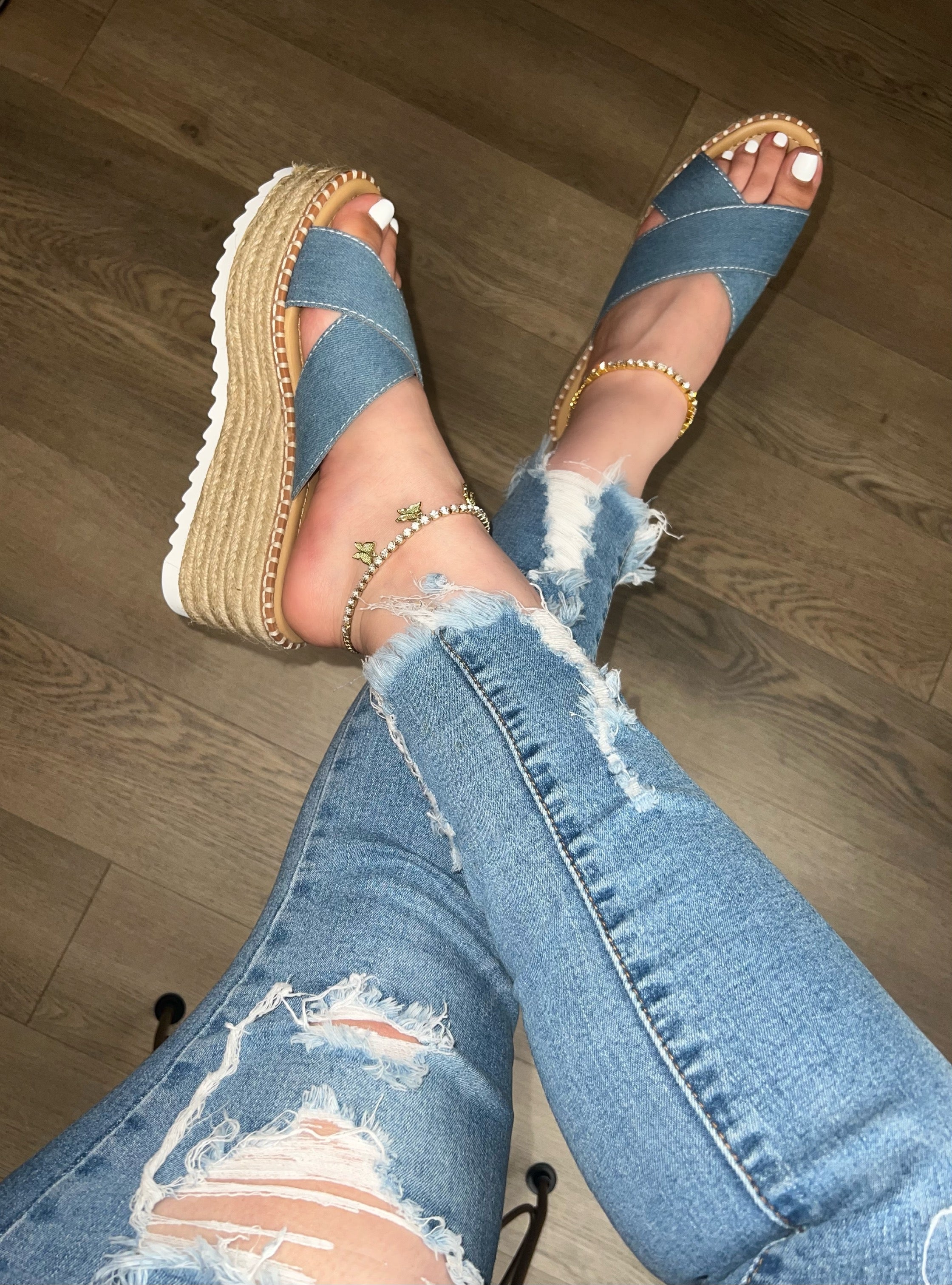 image_06f2b285-7705-4740-9748-fe99c82cdaec Celest Platform - Denim - Image 1