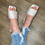 Giselle Sandal - White
