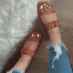 Angie Sandal - Mauve