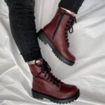 Samantha Boot - Burgundy